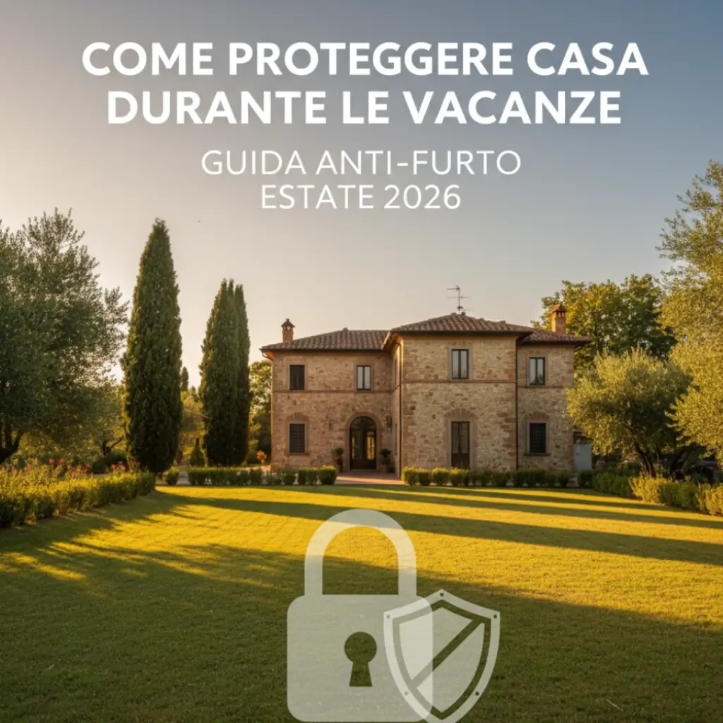 Come Proteggere Casa Durante le Vacanze: Guida Anti-Furto per l'Estate 2026