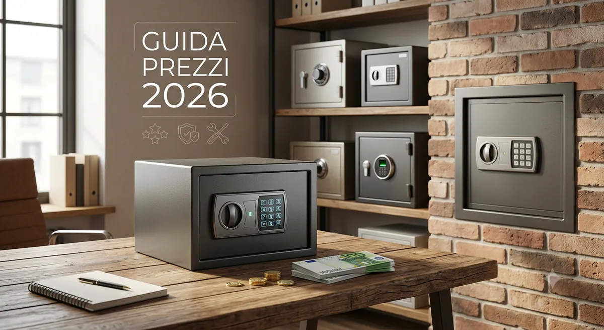 Quanto costa una cassaforte prezzi 2026 Roma