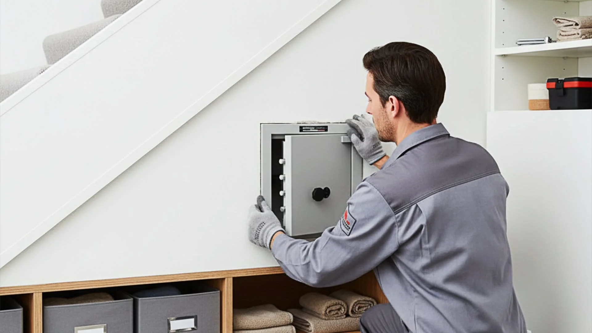 Installazione professionale cassaforte EN 1143-1 a Roma