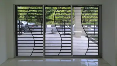 Grate e persiane di sicurezza moderne - Protezione per finestre e balconi Roma